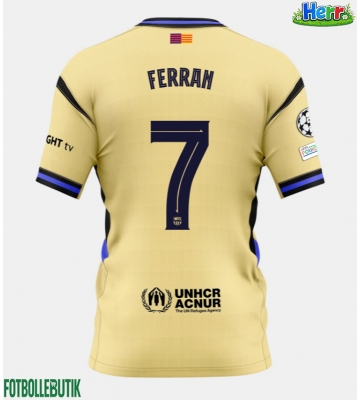 Barcelona Ferran Torres #7 Bortatröja 2025-26 Kortärmad